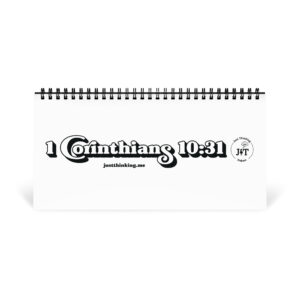 JT Desk calendar