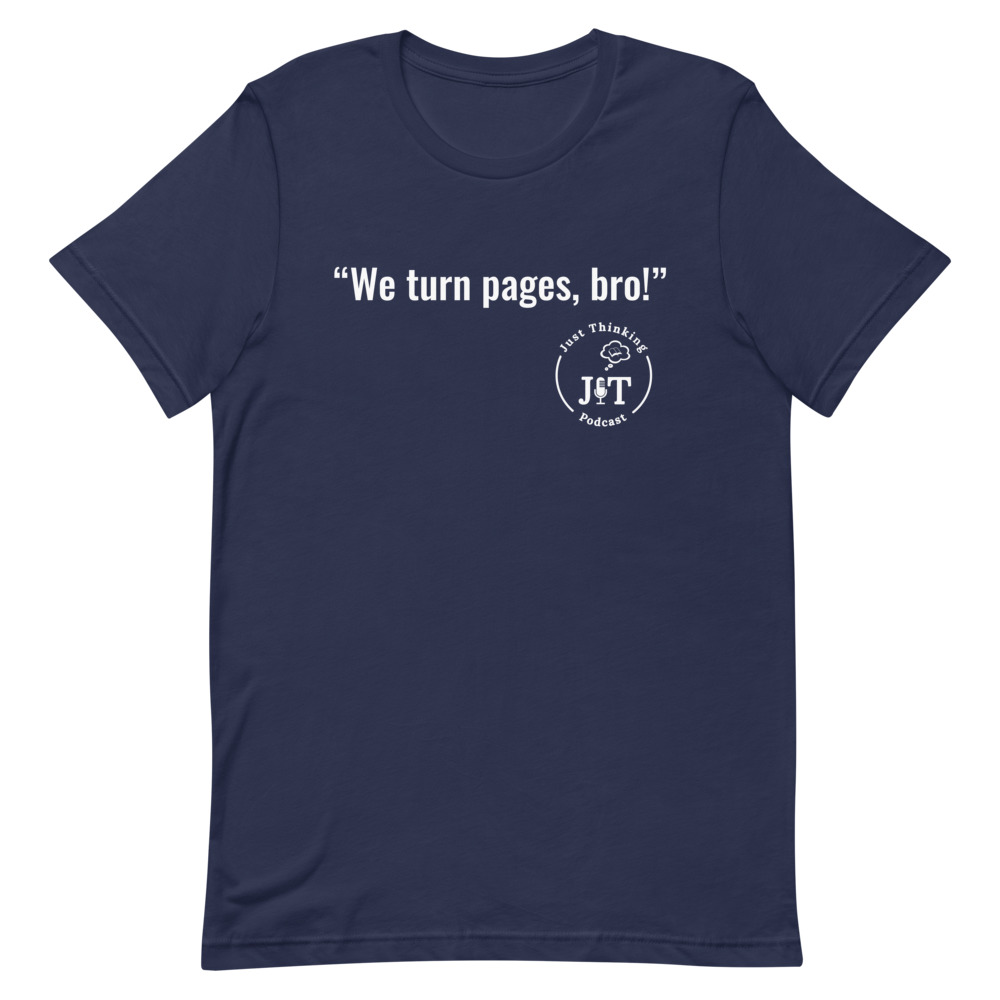 We Turn Pages, Bro™  Short-Sleeve Unisex T-Shirt - Image 2