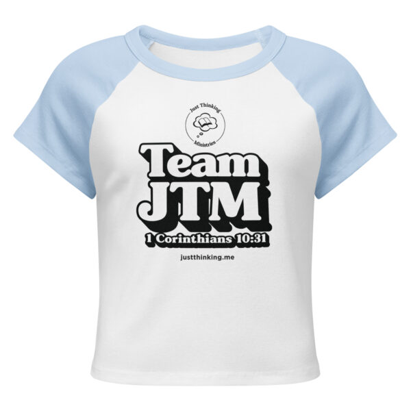 JT Women’s micro rib raglan baby tee - Image 10