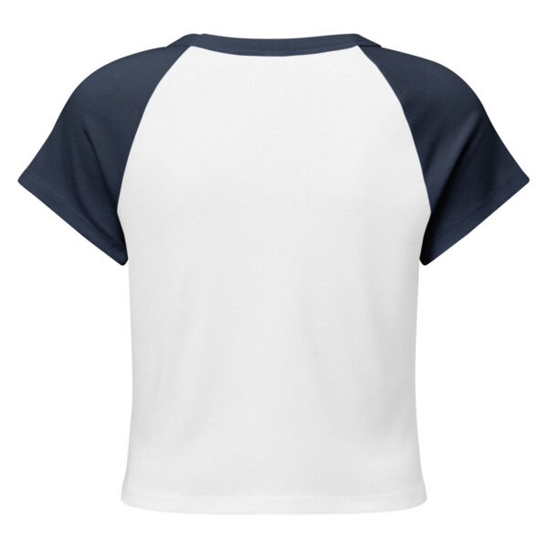 JT Women’s micro rib raglan baby tee - Image 5