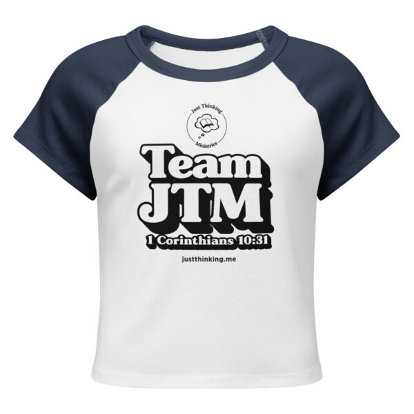 JT Women’s micro rib raglan baby tee - Image 4