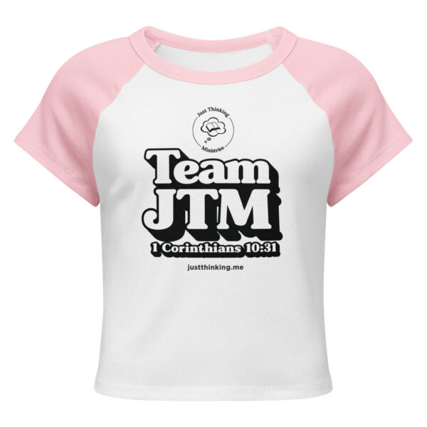JT Women’s micro rib raglan baby tee