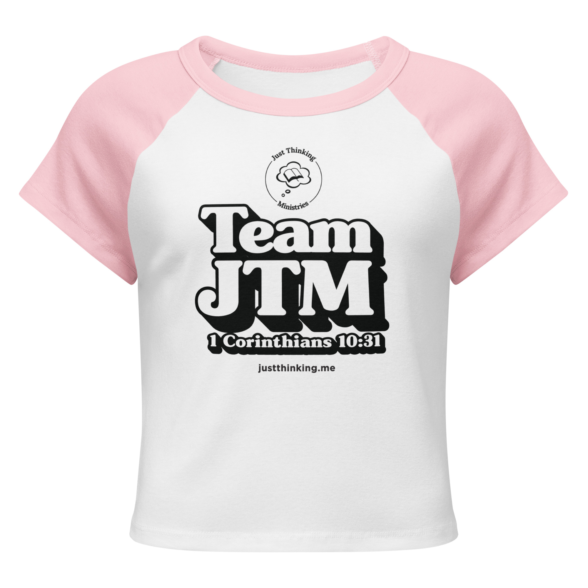JT Women’s micro rib raglan baby tee