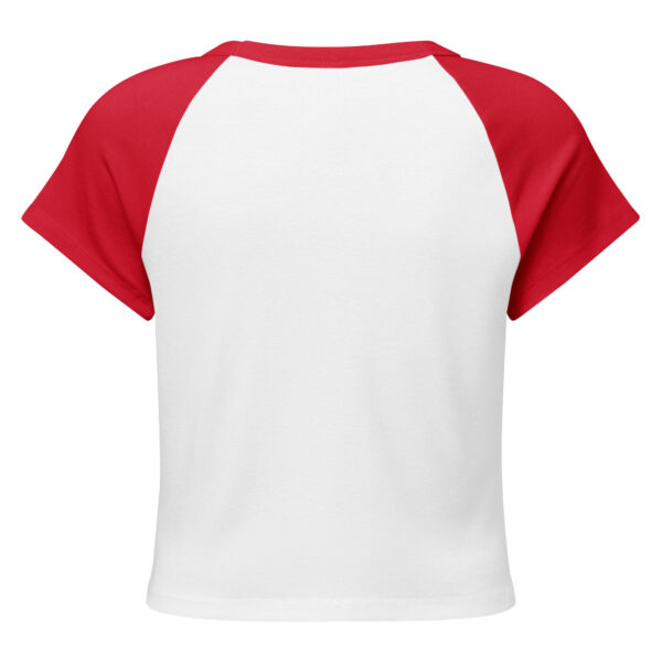 JT Women’s micro rib raglan baby tee - Image 7