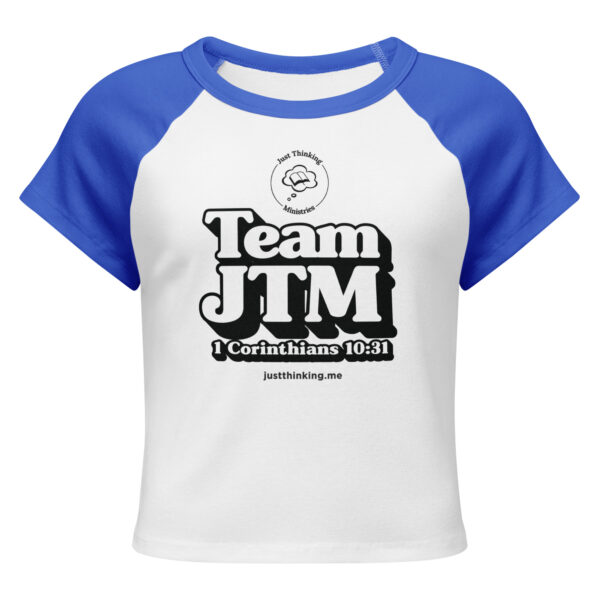 JT Women’s micro rib raglan baby tee - Image 8